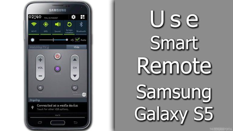 How to Use Samsung Galaxy S5 Smart Remote