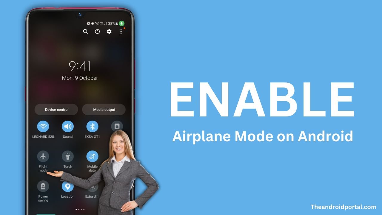 Enable Airplane mode using Notification Panel