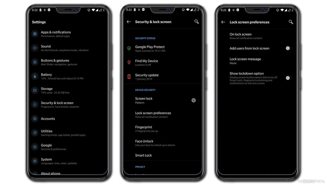 All New Improved Security Amazing Android P Features