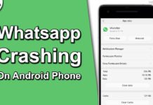 Whatsapp Crashing On Android Phone Fixed