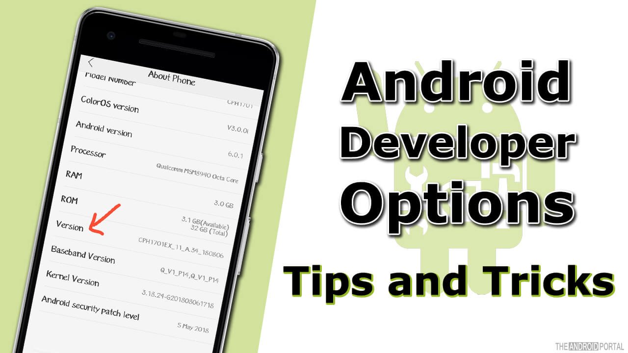 Android Developer Options: Tips and Tricks - TheAndroidPortal