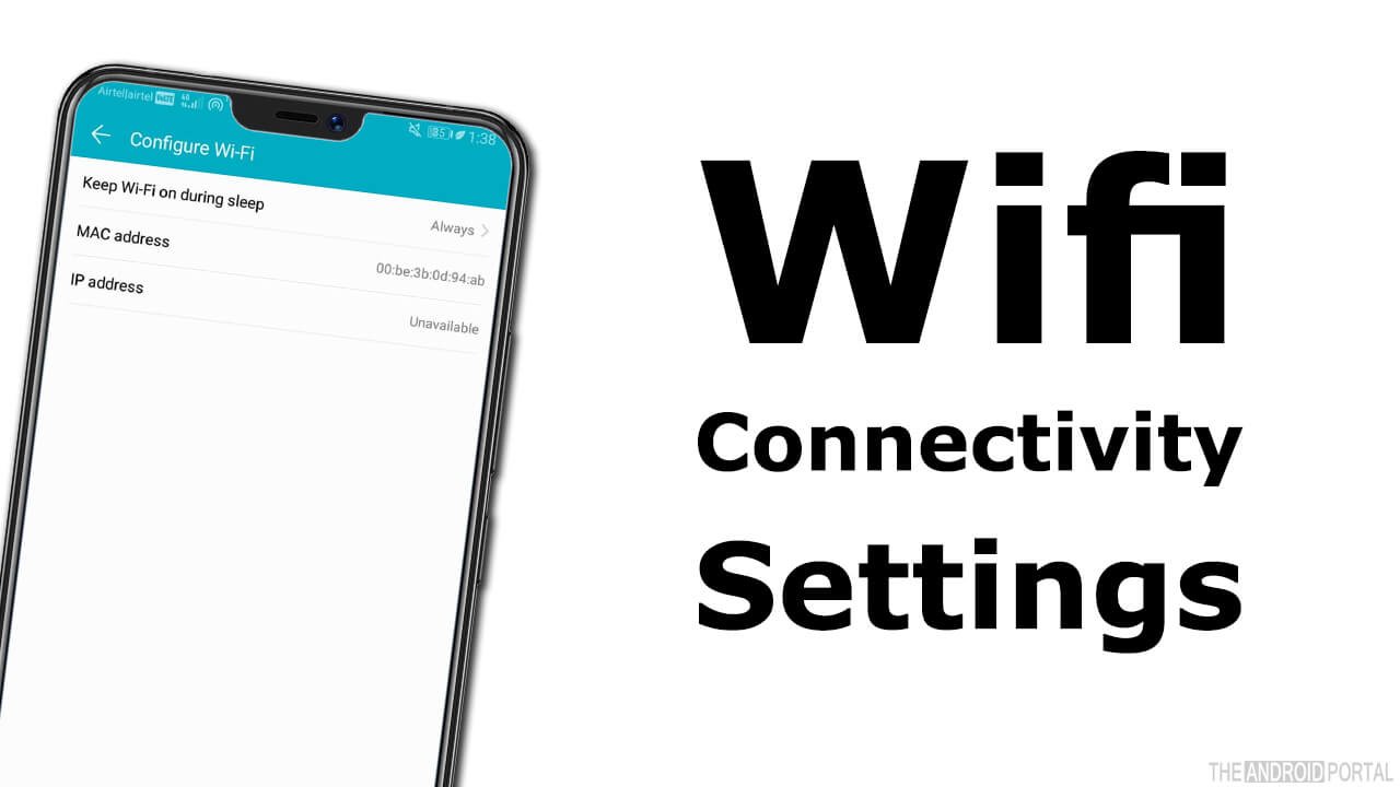 Wifi Connectivity Settings
