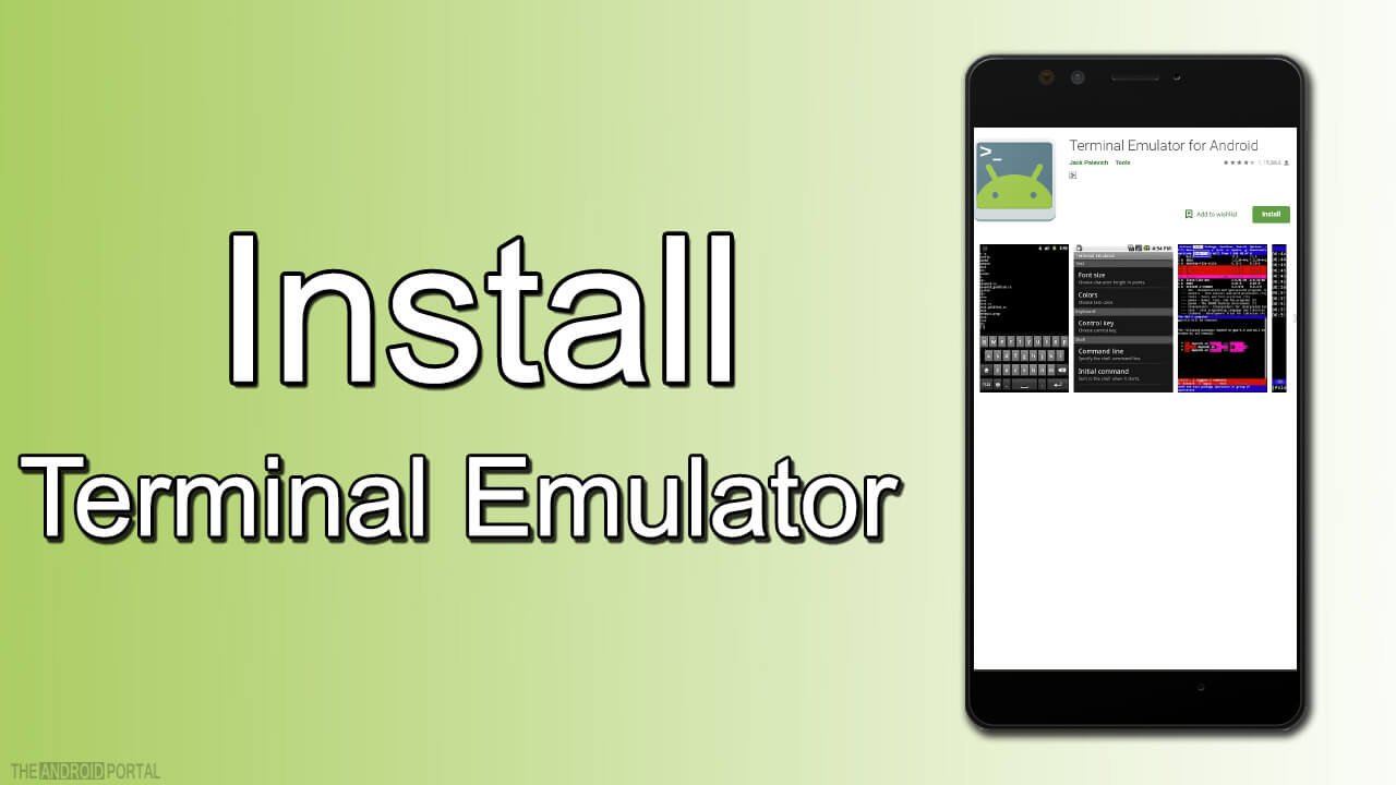 install terminal