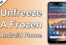 How To Unfreeze A Frozen Android Phone