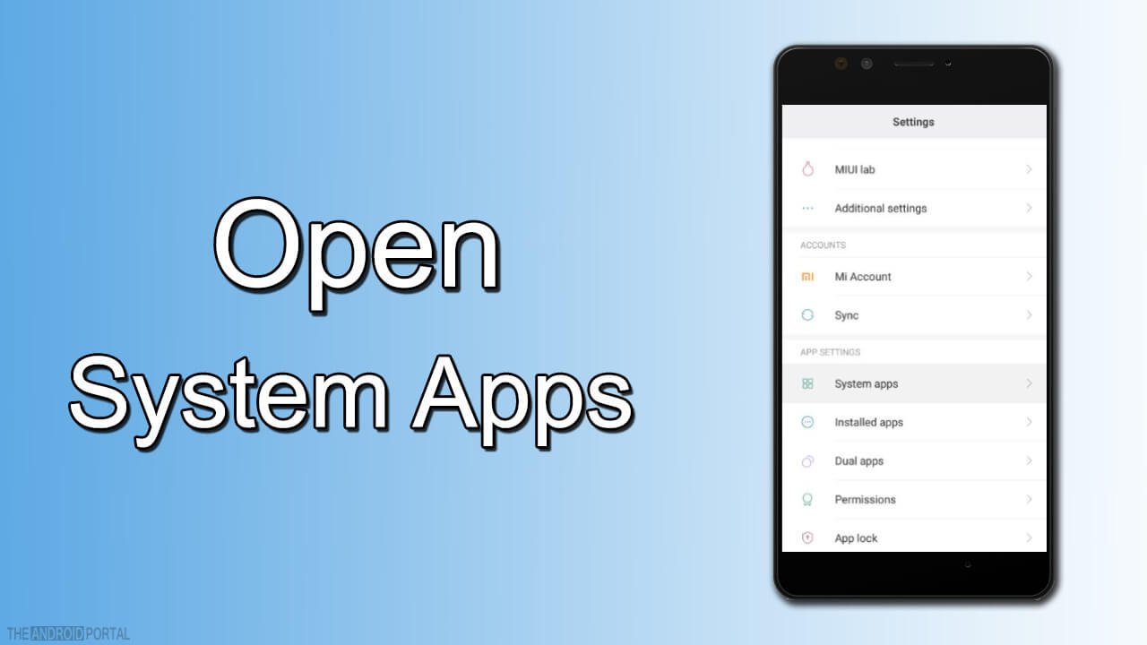 Open System App