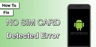 ANDROID NO SIM CARD DETECTED ERROR FIXED!