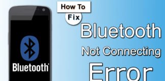 Android Bluetooth Not Connecting Error