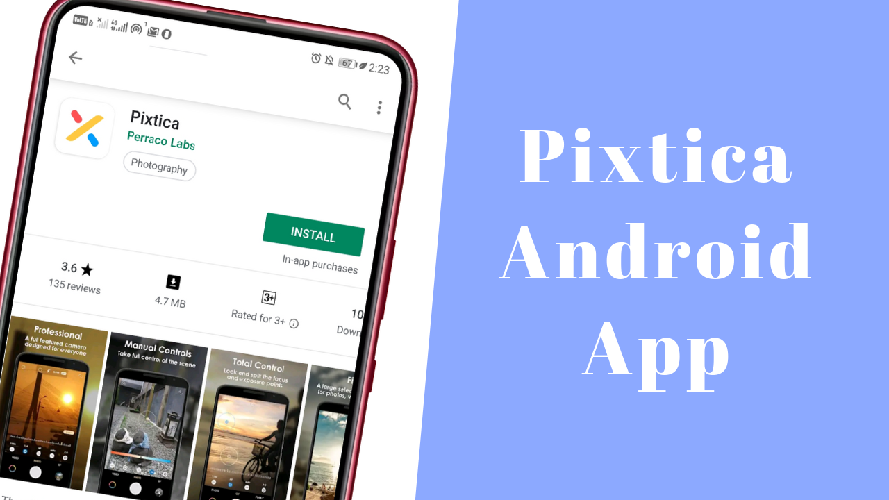 Pixtica Android App