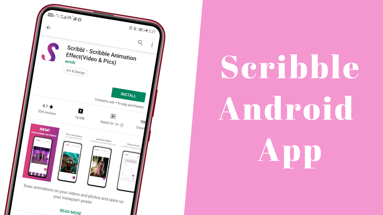 Scribble Android App