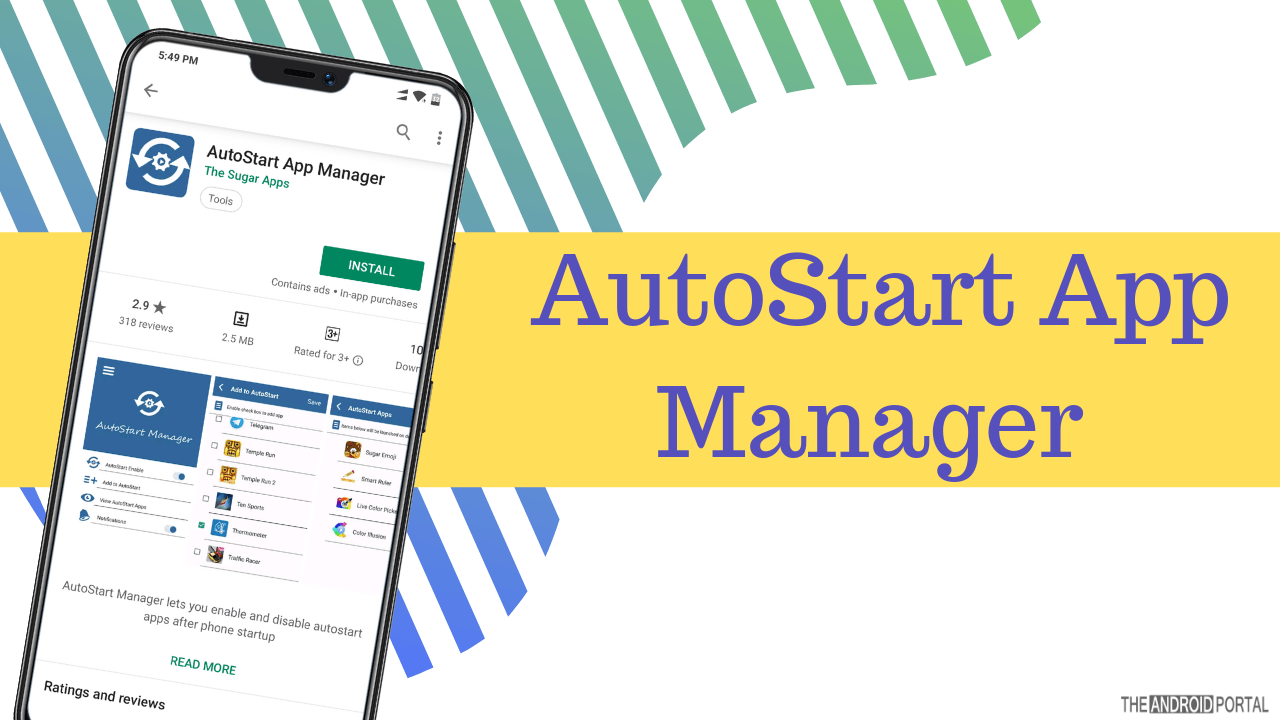 AutoStart App Manager Android app
