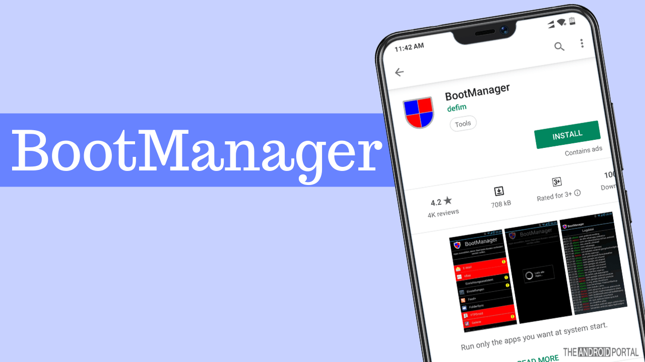 Boot Manager Android App