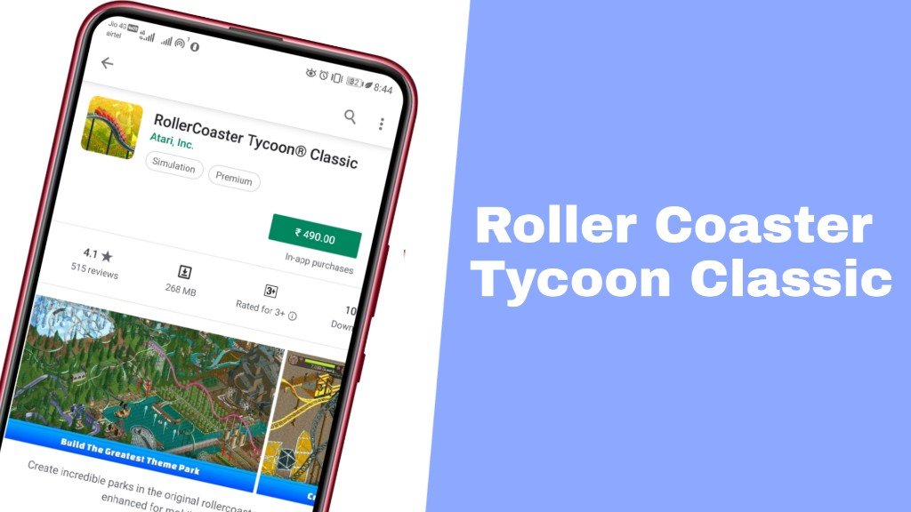 Roller Coaster Tycoon Classic Android Paid Game