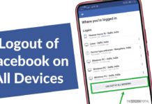 How To Logout of Facebook on All Devices how do i logout of facebook messenger on all devices