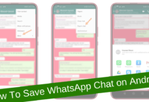 how to backup whatsapp chat