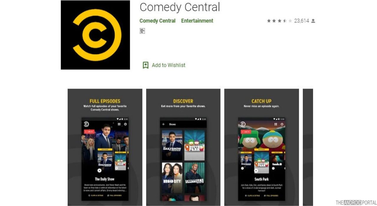 Comedy Central app
