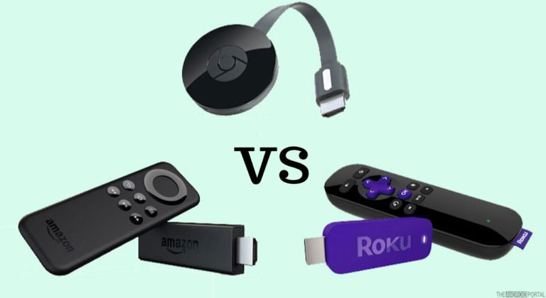 Firestick vs Roku stick vs Chromecast