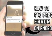 How To Fix Parse Error on Android