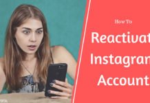 How To Reactivate The Instagram Account
