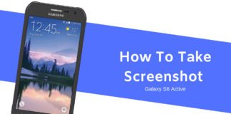 How to Take Screenshot on Galaxy S6 Active