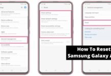 How To Factory Reset Samsung Galaxy A50s
