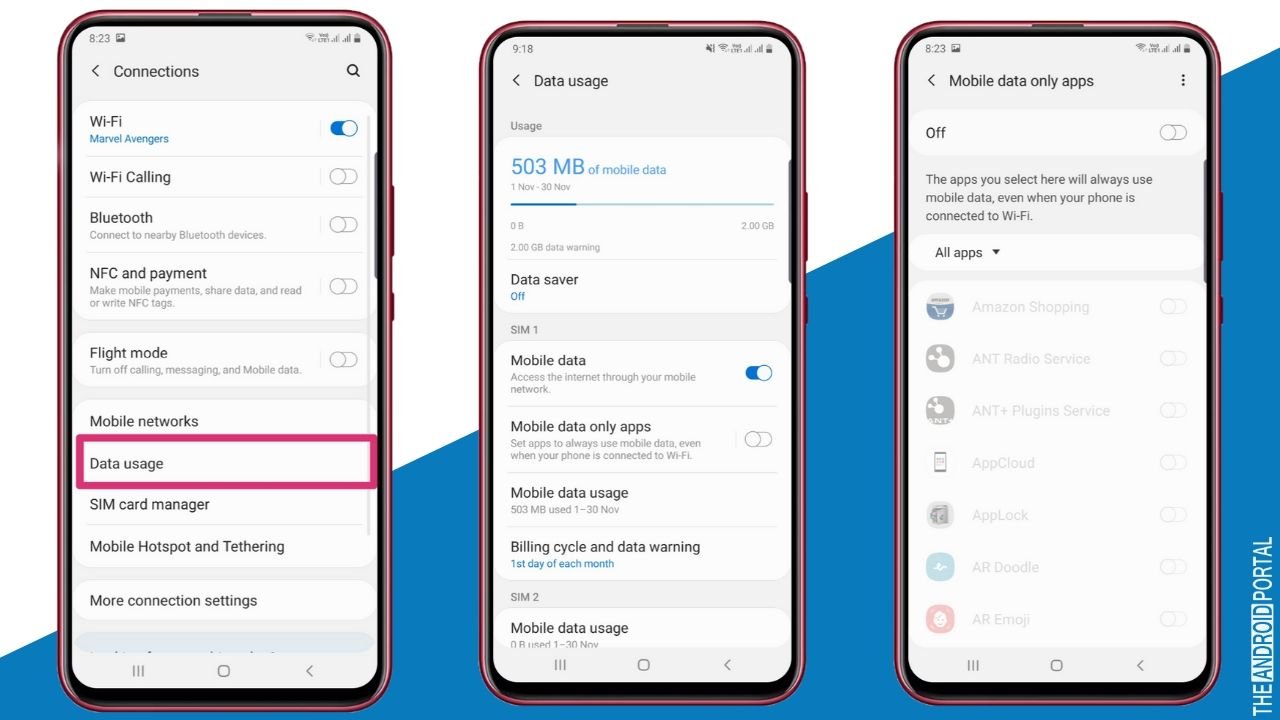 How To Set Data Limit On Samsung Galaxy A50s