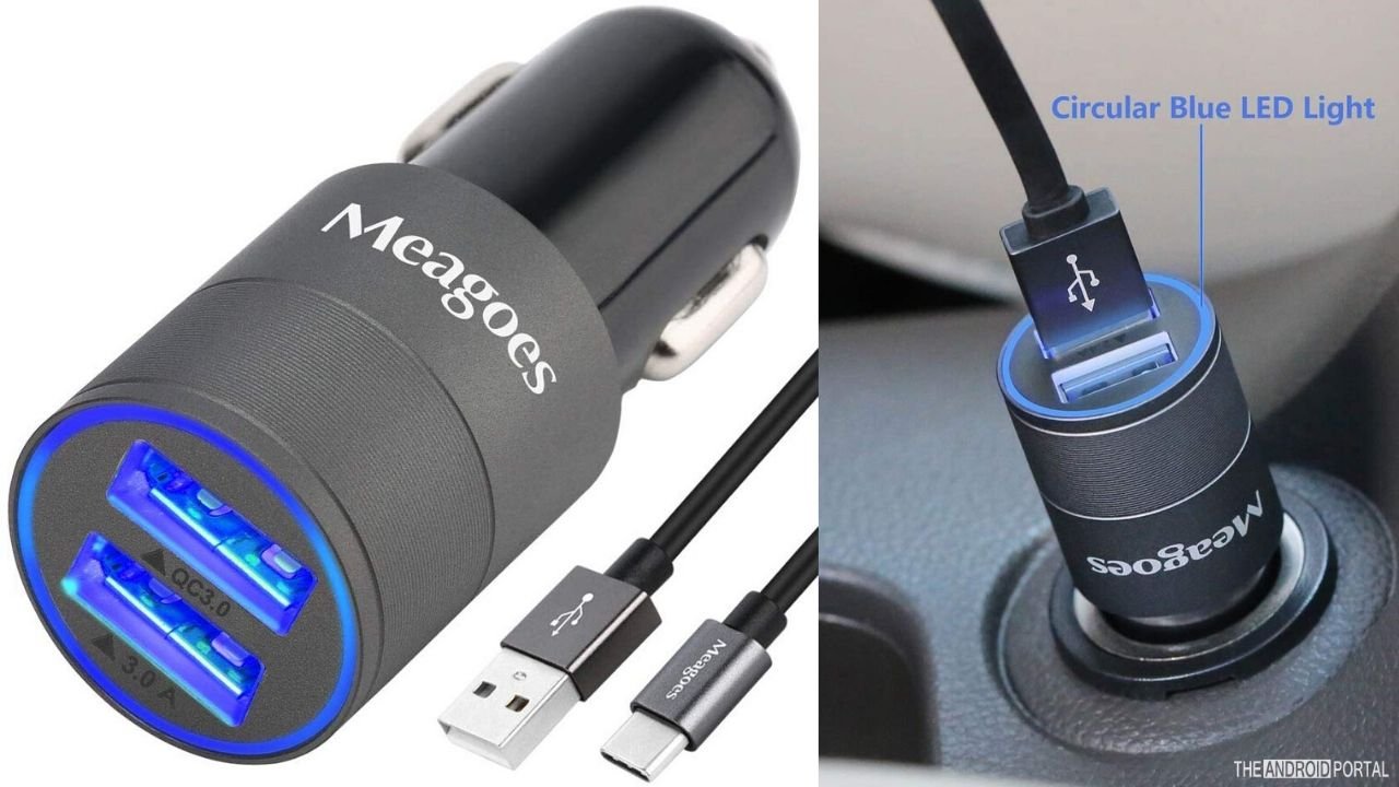 Meagoes Fast USB C Car Charger