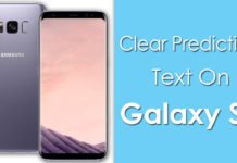 How To Clear Predictive Text On Samsung Galaxy S8