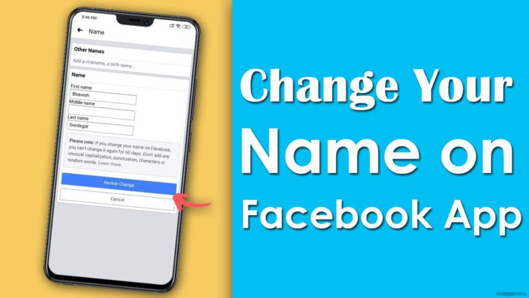 How to Change Your Name on Facebook App? How to Change Your Name on Facebook App?