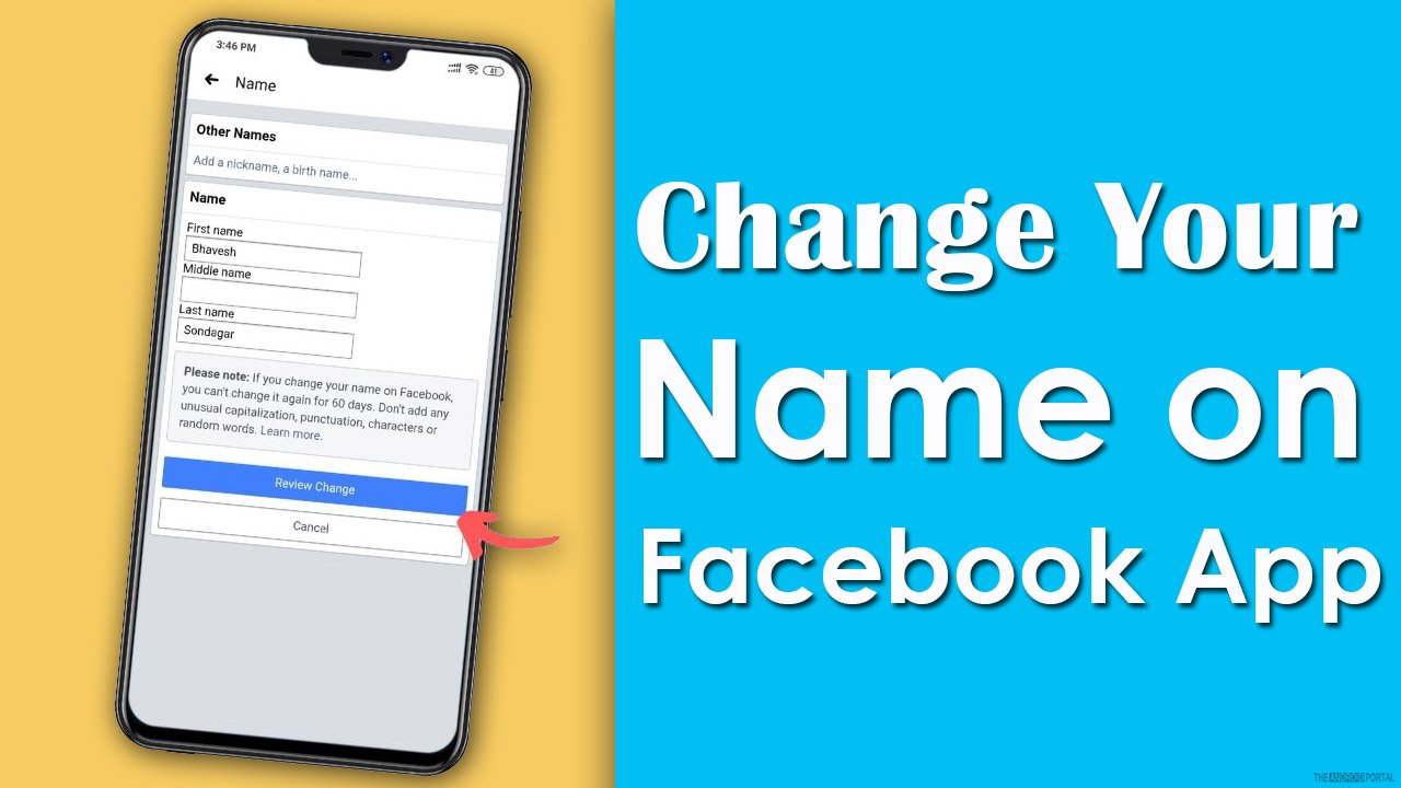 How to Change Your Name on Facebook App
