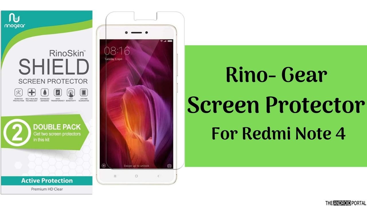 Rino- Gear Screen Protector For Redmi Note 4 (1)