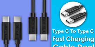Type C To Type C Fast Charging Cable Deal