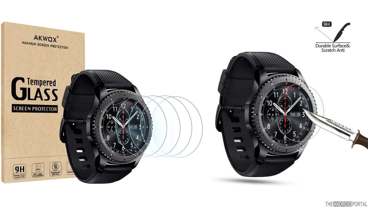 AKWOX Screen Protector for Samsung Gear S3