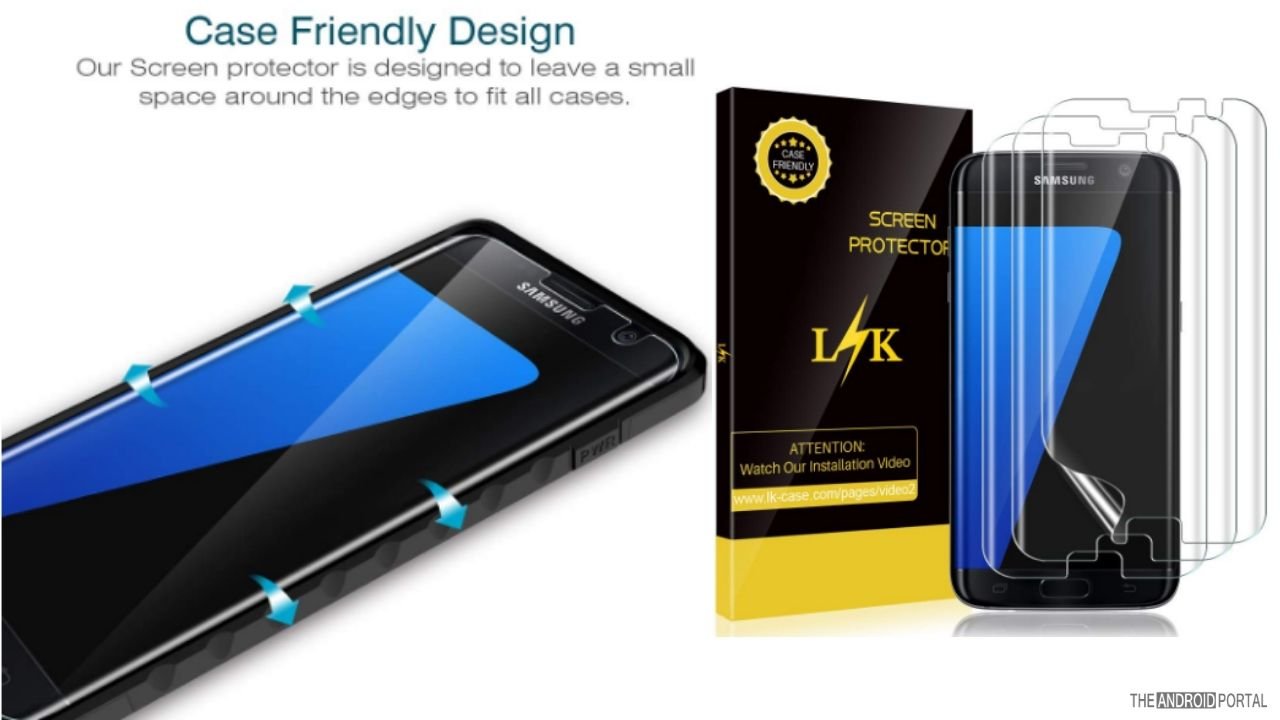 LK screen protector for s7 edge