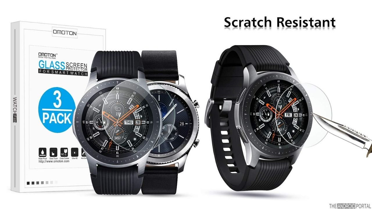OMOTON Tempered Glass for Samsung Gear S3 (1)