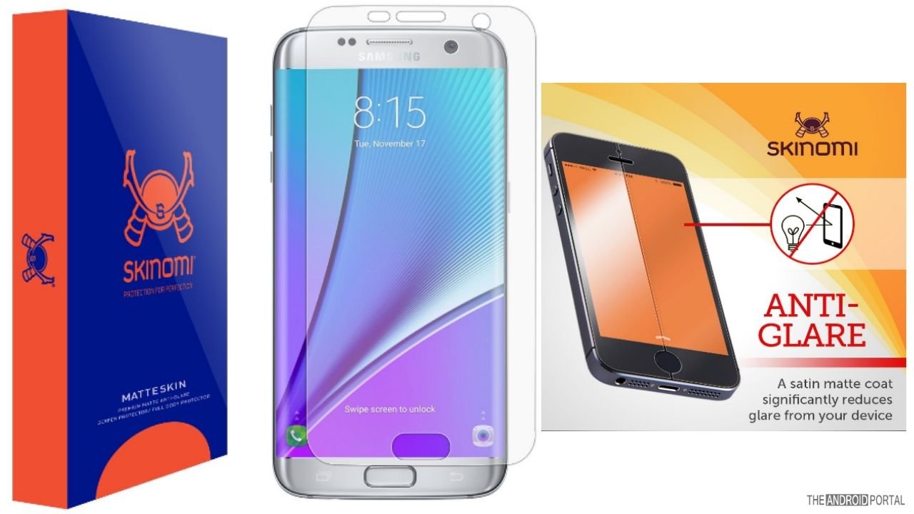 Skinomi Matte Screen Protector Compatible with Galaxy S7 Edge