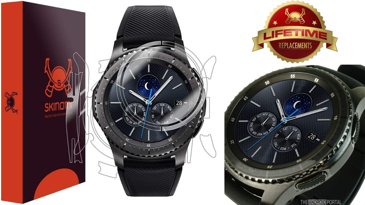 Skinomi Screen protector for Samsung Gear S3