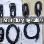 USB C to USB A Charging Cables - 6 Pack