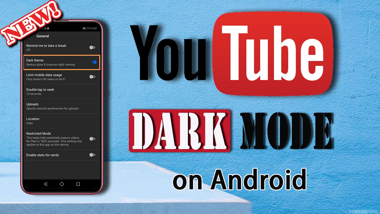 youtube android dark mode - Ilustrasi 2