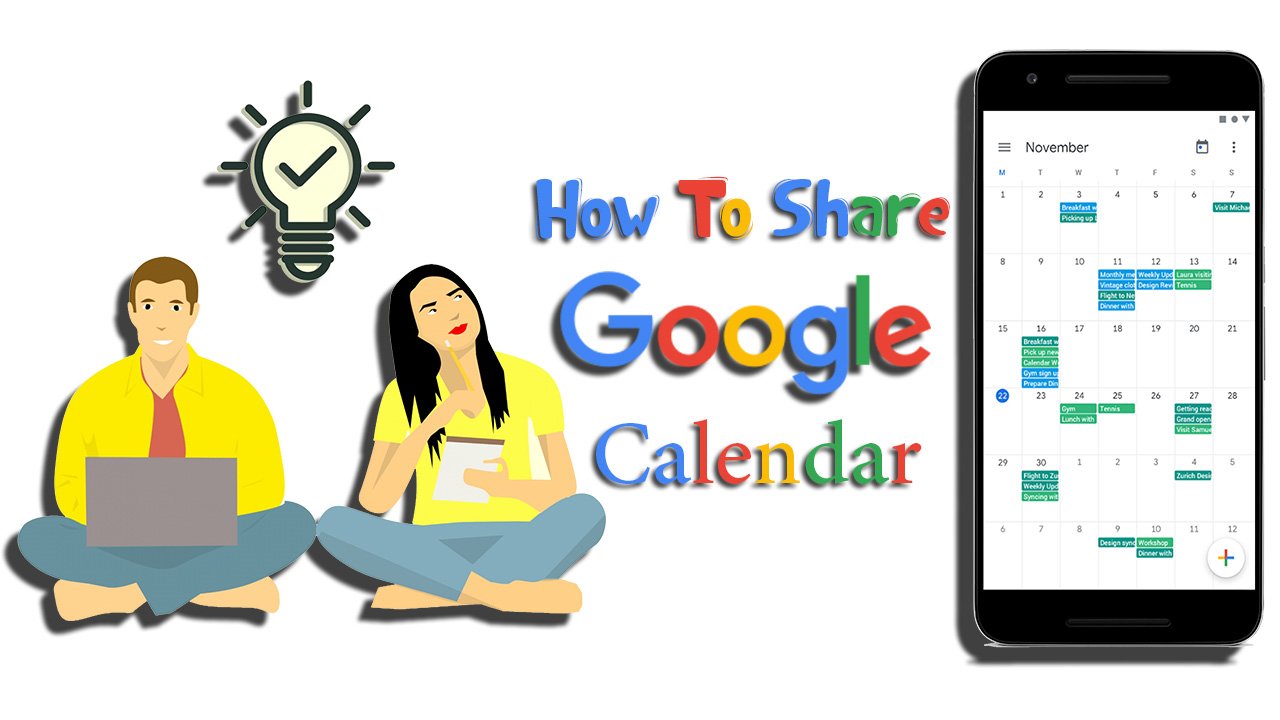 How To Share Google Calendar on Android?