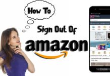 How To Sign Out Of Amazon On Android Phone