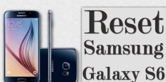 Reset Samsung Galaxy S6