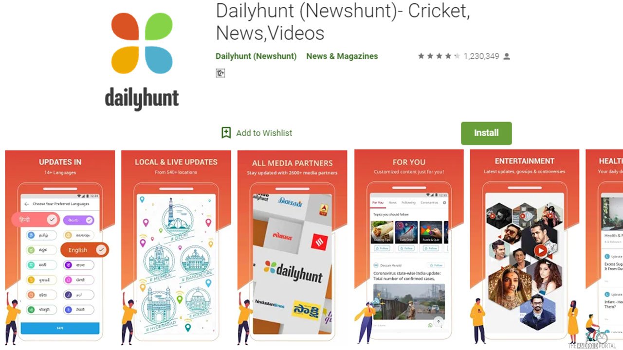 Dailyhunt (Newshunt)