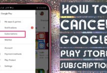 How To Cancel Google Play Store Subscription