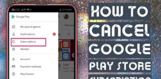 How To Cancel Google Play Store Subscription