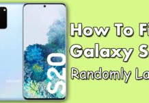 How To Fix Galaxy S20 Randomly Lags