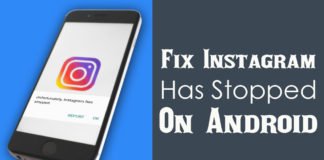 How To Fix Instagram Has Stopped On Android1