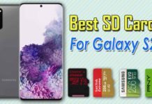 Best SD cards for Samsung Galaxy S20..1