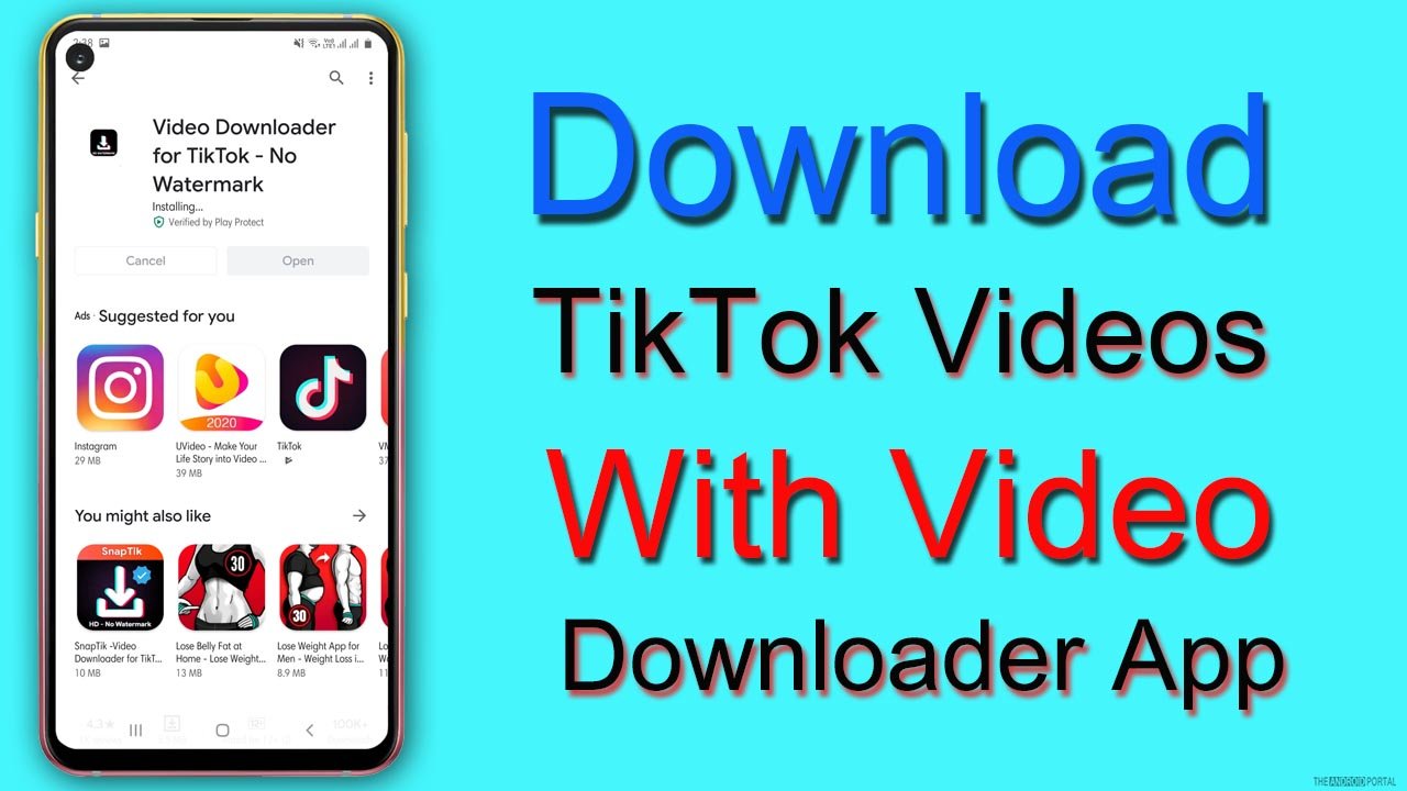 Download TikTok Videos With Video Downloader App