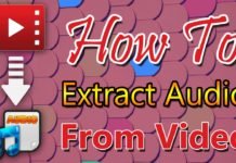 Extract Audio From Video On Android..