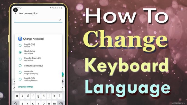 How to Change Default Keyboard Android How to Change Default Keyboard Android
